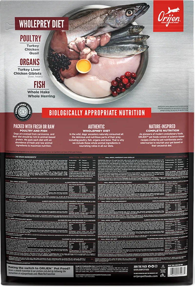 Orijen Dog Small Breed 4.5kg-1